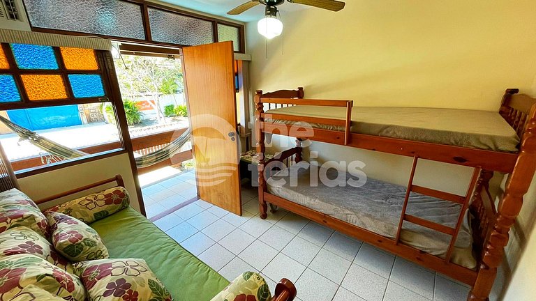 Apto 2 qtos c/ piscina em cond. AC | @theferias_