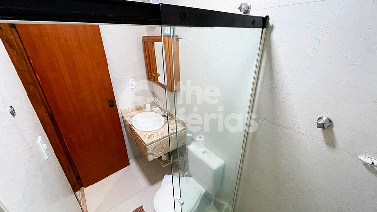 Apto 2 qtos c/ piscina em cond. AC | @theferias_