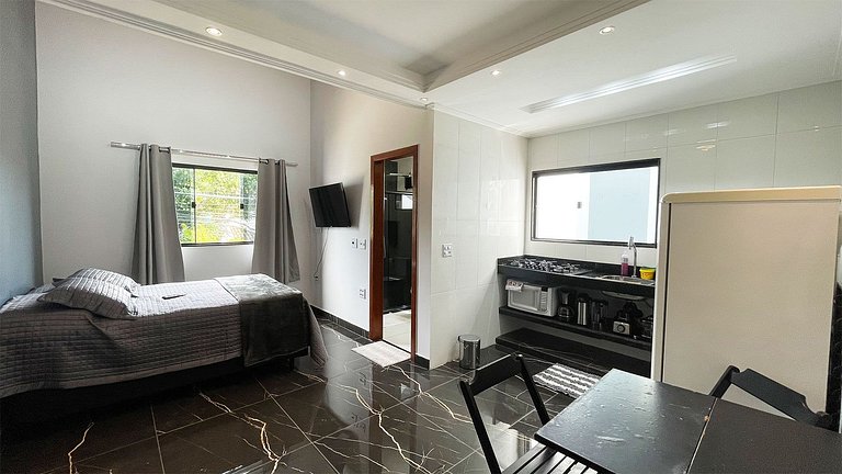 The Férias | Loft confortável e equipado c/ cozinha novíssim