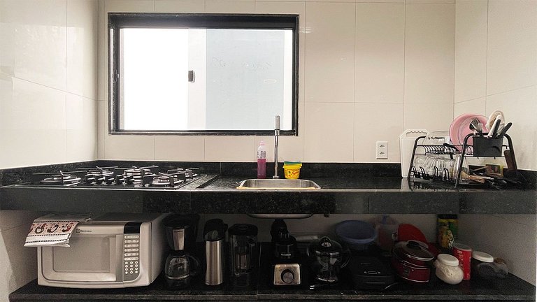 The Férias | Loft confortável e equipado c/ cozinha novíssim