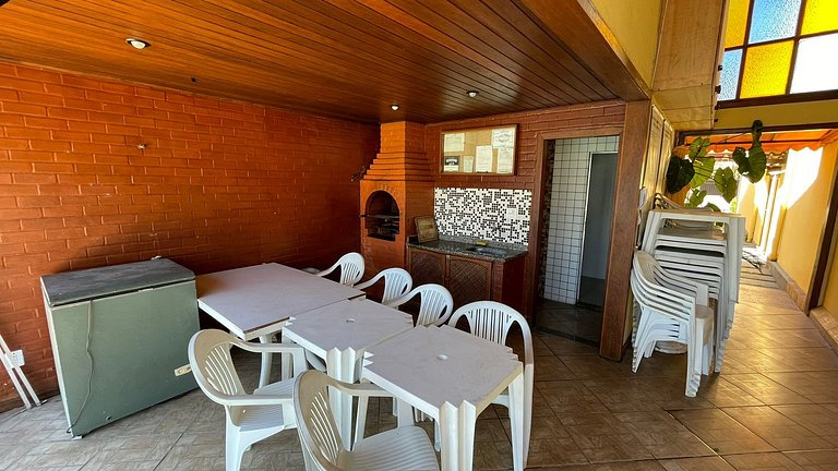 Apto 2 qtos c/ piscina em cond. AC | @theferias_