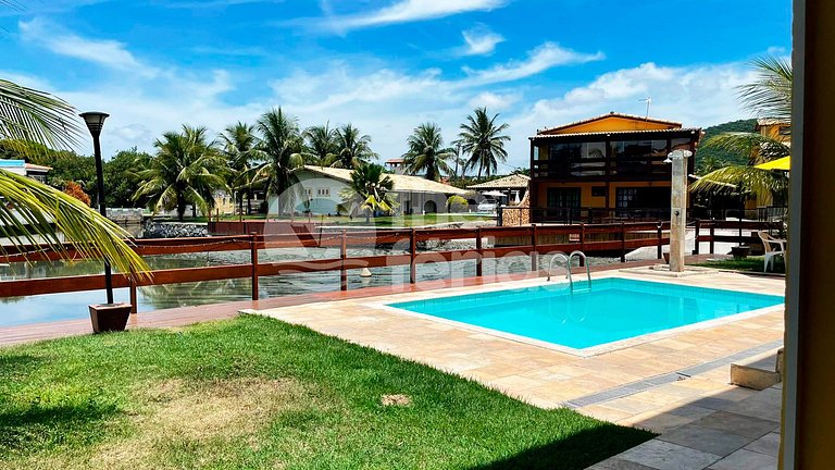 Apto 2 qtos c/ piscina em cond. AC | @theferias_